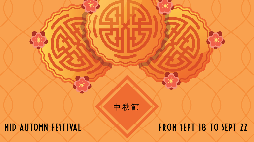 Mid-Autumn Festival holidays Sept 19th to 21st. resuming shipping Sept 22nd