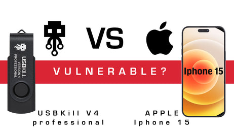 Red Team Insights: Unveiling iPhone 15's USB Port Vulnerability with USBKill V4